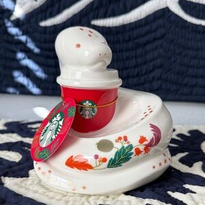 Starbucks 2025 Year of the Snake Ceramic Piggy Bank
